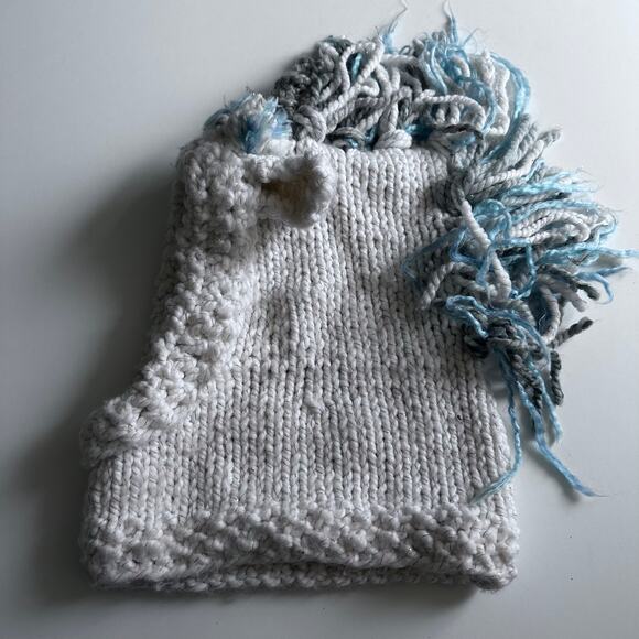 Unicorn Hat Scarf Crochet Knitted Woolen Caps Cute Earflap Hood Scarves … - Picture 5 of 5